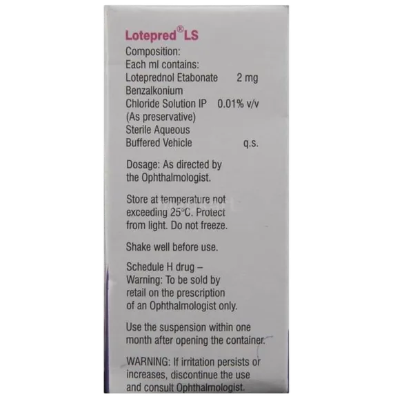 lotepred ls eye drops 5 ml